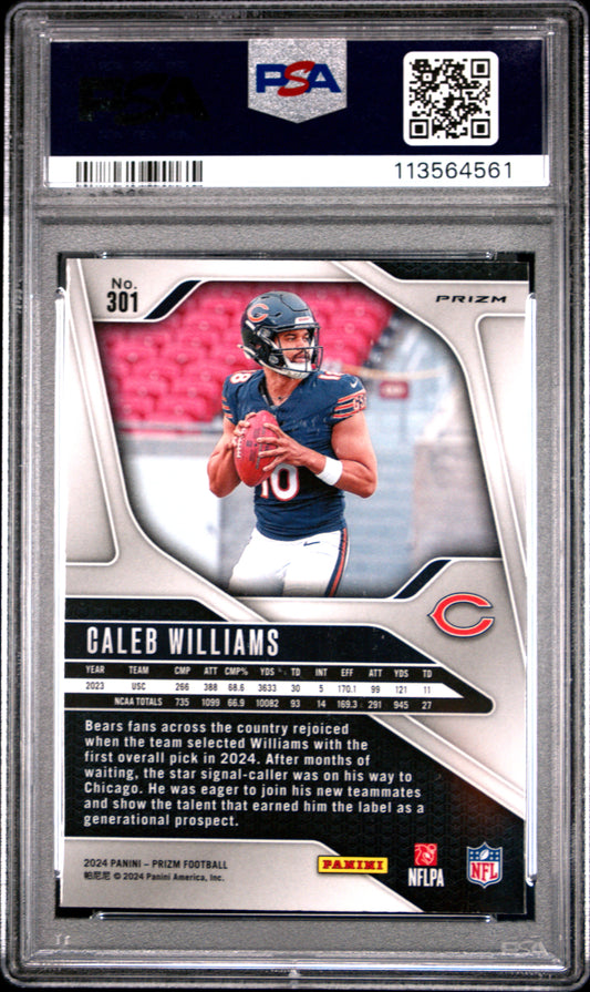 2024 Pink Prizm Caleb Williams RC