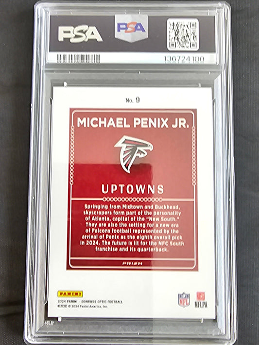 2024 Donruss Optic Michael Penix jr. Uptowns